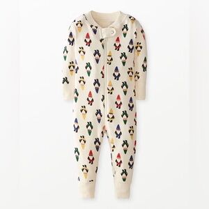 Hanna Andersson Multicolor Gnome Print Footie
